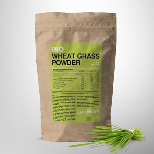 GymBeam Erba di Grano BIO 200g Polvere Vegana Fibre Clorofilla