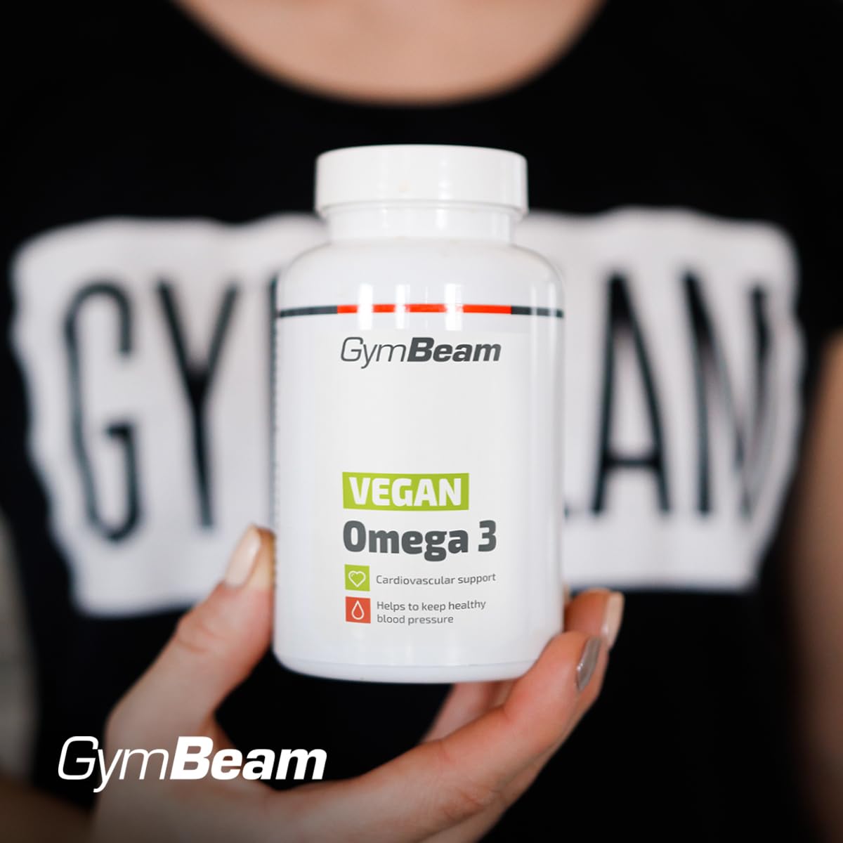 GymBeam Omega 3 Vegan 90 capsule olio di alghe DHA