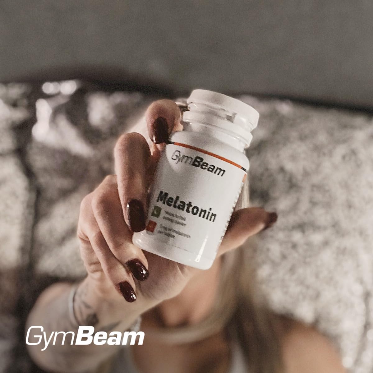 GymBeam Melatonina Pura 1 mg Compresse per Dormire