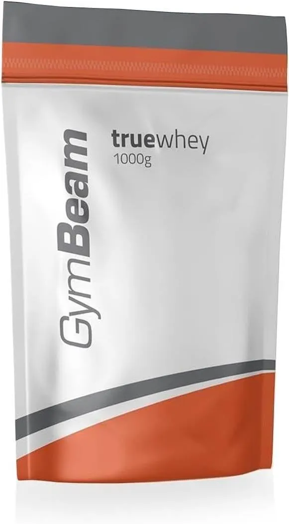 GymBeam True Whey Proteine in Polvere Fragola Stevia 1000 g