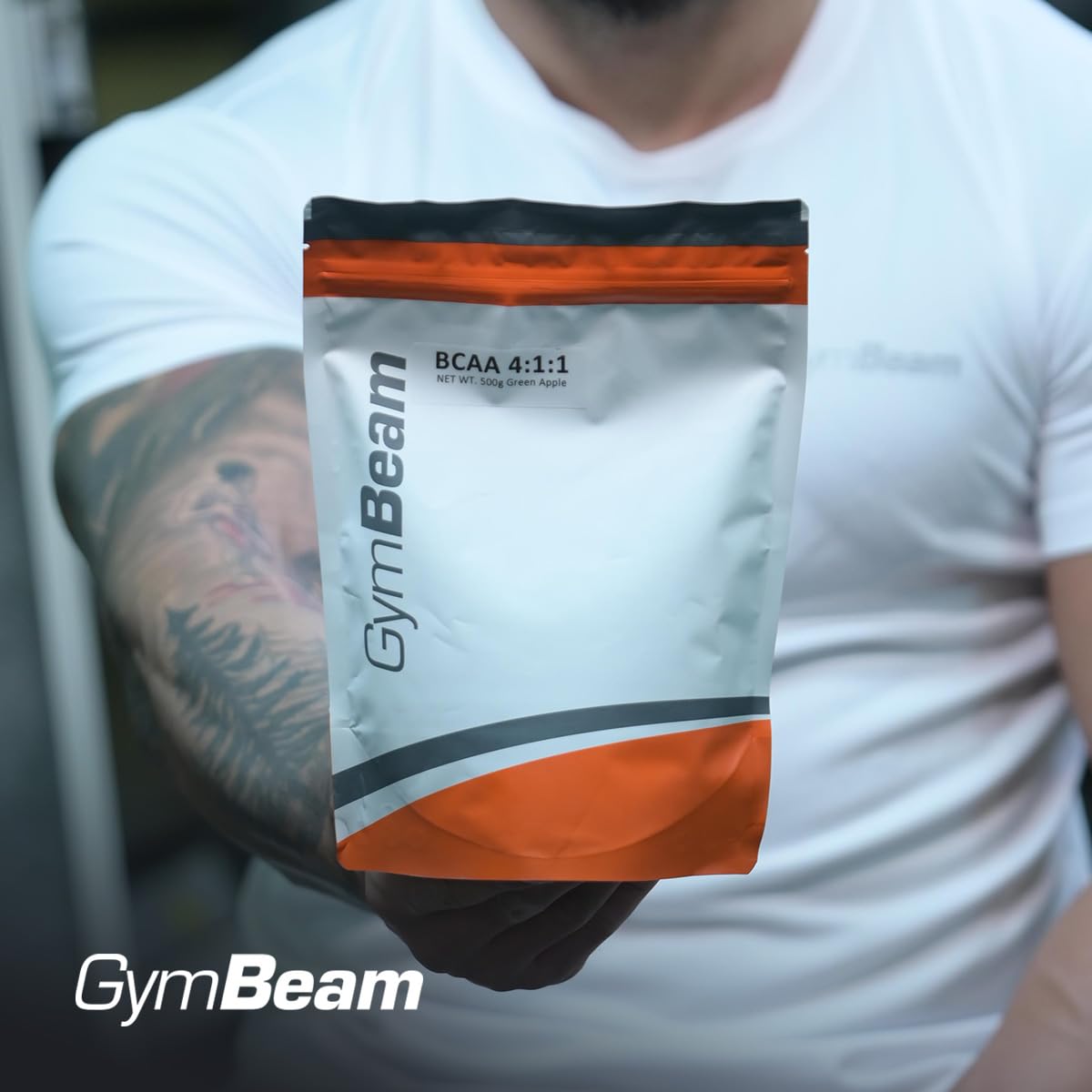 GymBeam BCAA 4:1:1 Polvere Kiwi 250 g