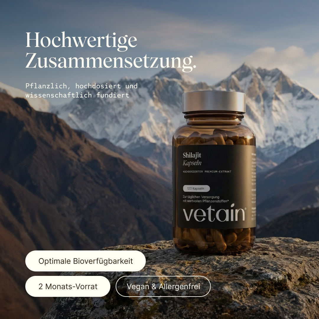 Vetain Shilajit Mumijo integratore 120 capsule vegane alto dosaggio
