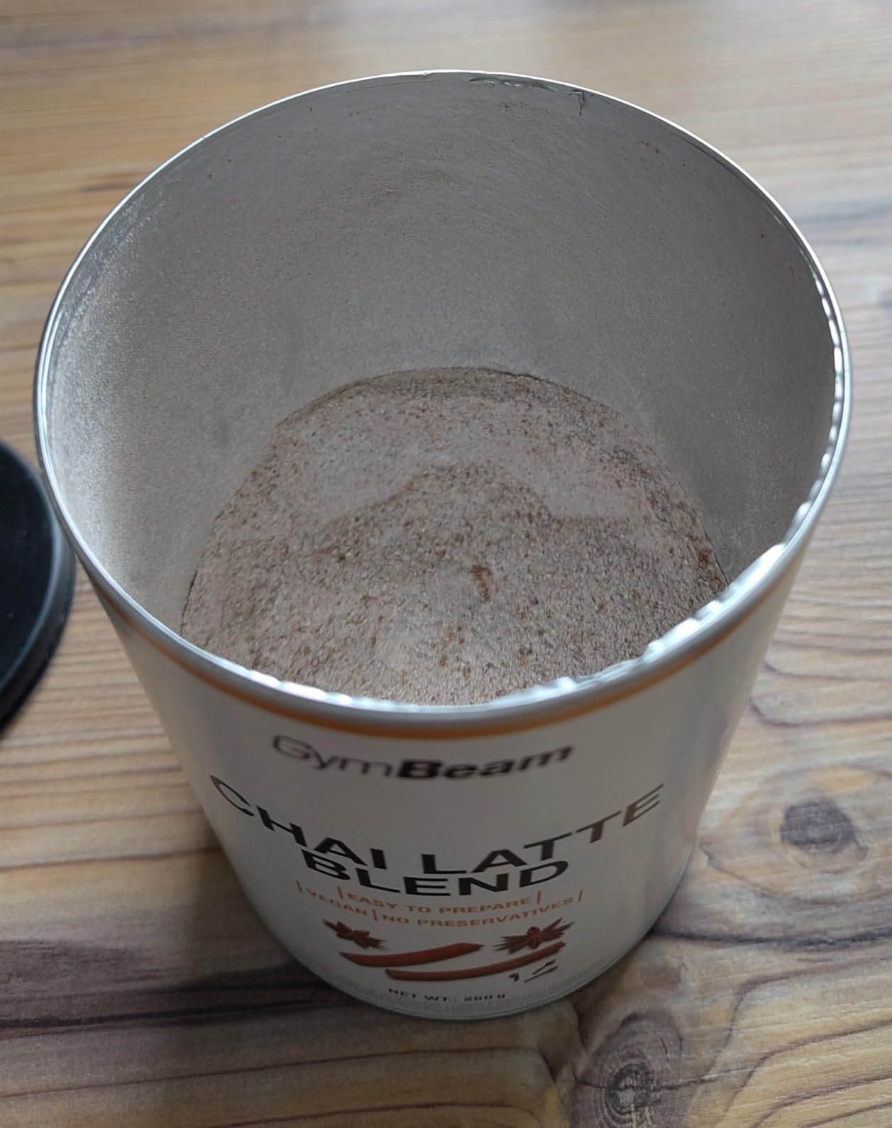 GymBeam Chai Latte 250 g miscela masala chai tè nero spezie