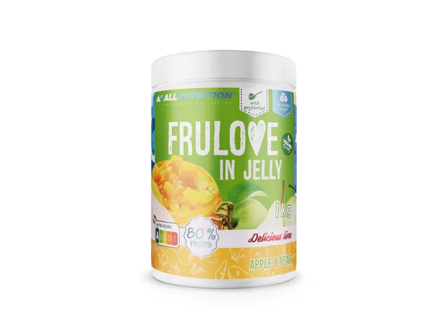 AllNutrition Frulove Marmellata Mela e Pera 1000g Senza Zucchero