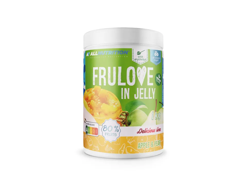 AllNutrition Frulove Marmellata Mela e Pera 1000g Senza Zucchero