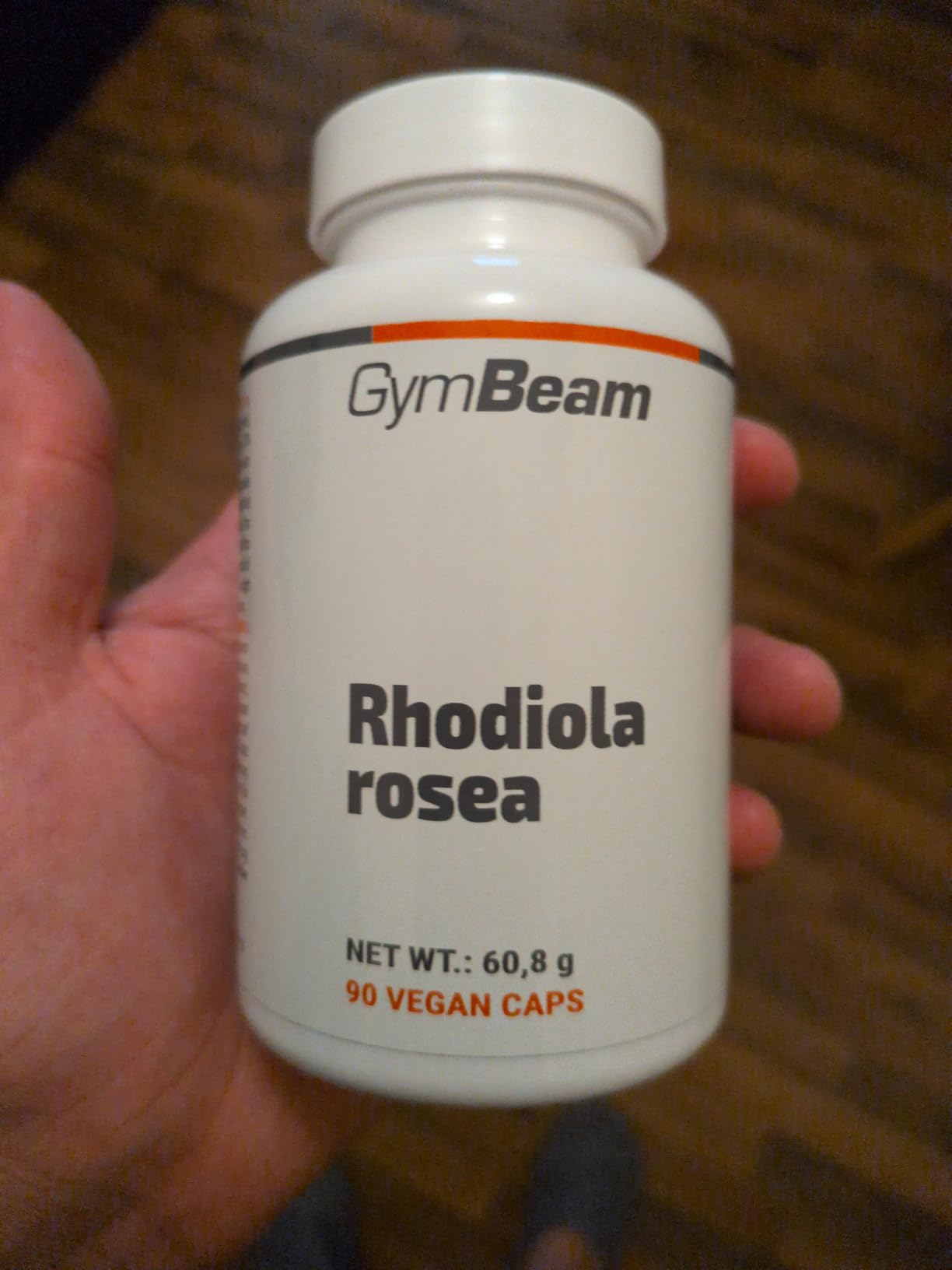 GymBeam Rhodiola Rosea Capsule 90cps Adattogeno