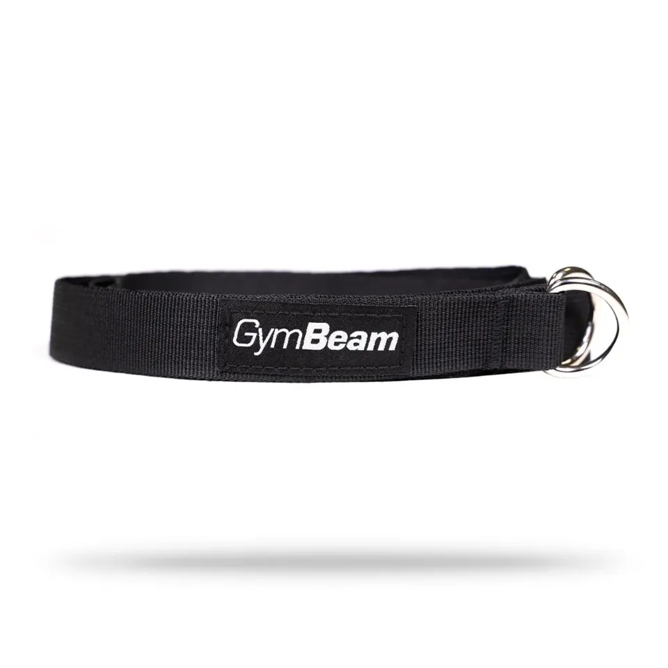 GymBeam Cinghia Yoga tracolla tappetino con anelli acciaio