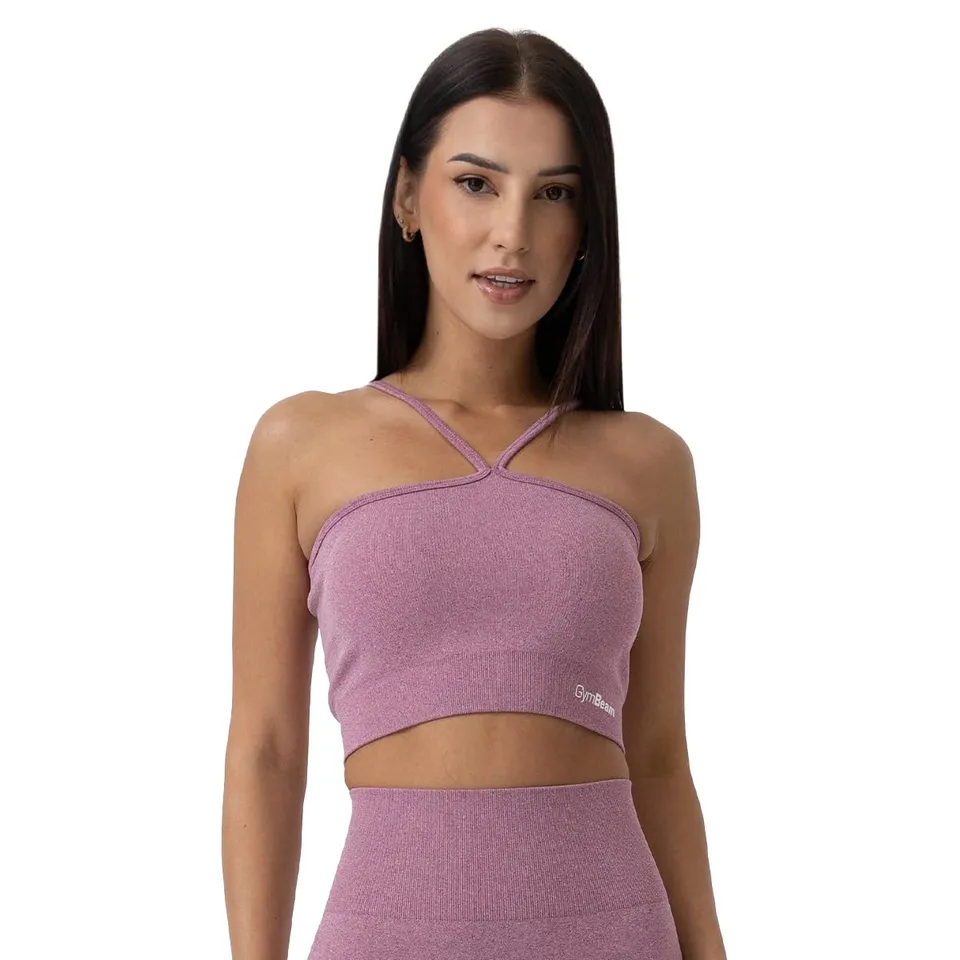 GymBeam Flo Reggiseno Sportivo Halter Seamless