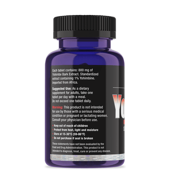 Ultimate Nutrition Yohimbe estratto capsule metabolismo peso