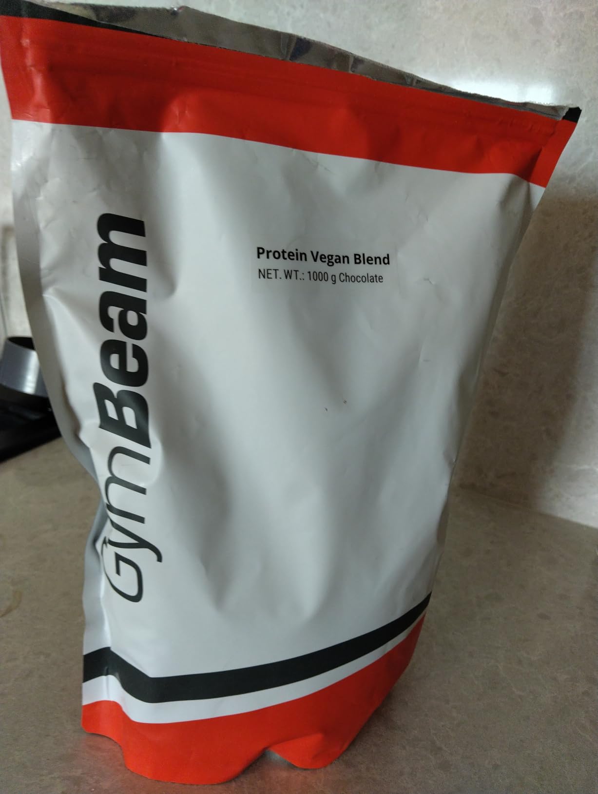 GymBeam Vegan Blend proteine vegane 1000 g cioccolato