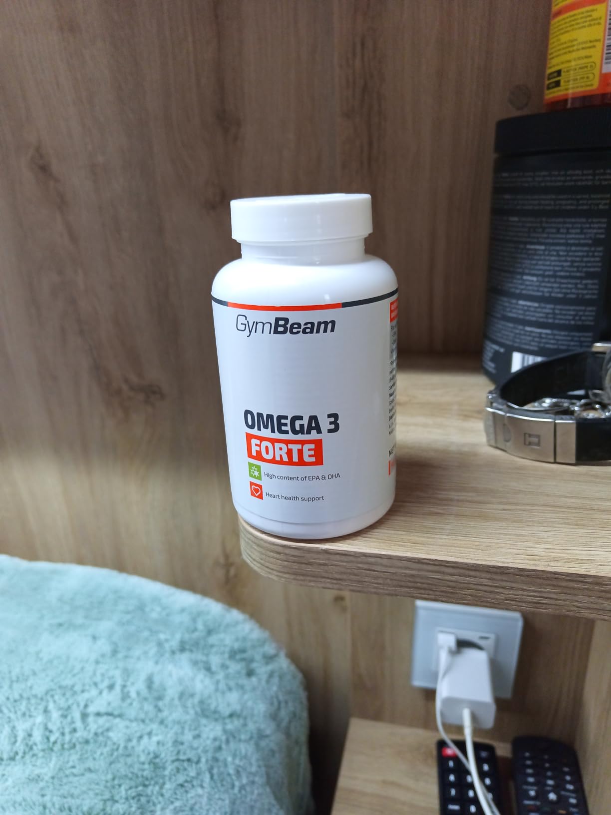 GymBeam Omega 3 Forte 90 Capsule Olio Pesce EPA DHA