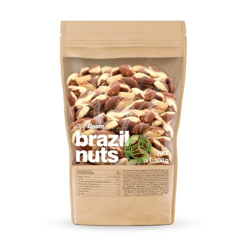 GymBeam Noci Brasiliane Frutta Secca 500g Non Tostate