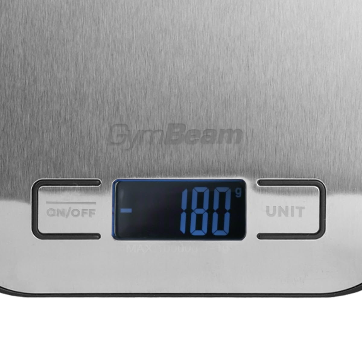 GymBeam Bilancia Cucina Digitale 10 kg Acciaio Tara