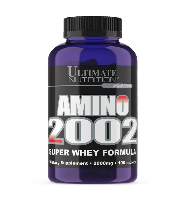 Ultimate Nutrition Amino 2002 aminoacidi compresse 100ct whey