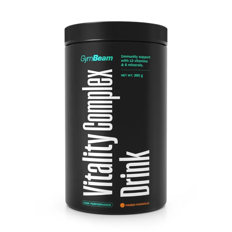 GymBeam Vitality Complex Drink Multivitaminico Mango 360g Energia
