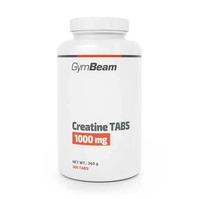 GymBeam Creatina Monoidrato 1000mg 300 cps forza ATP