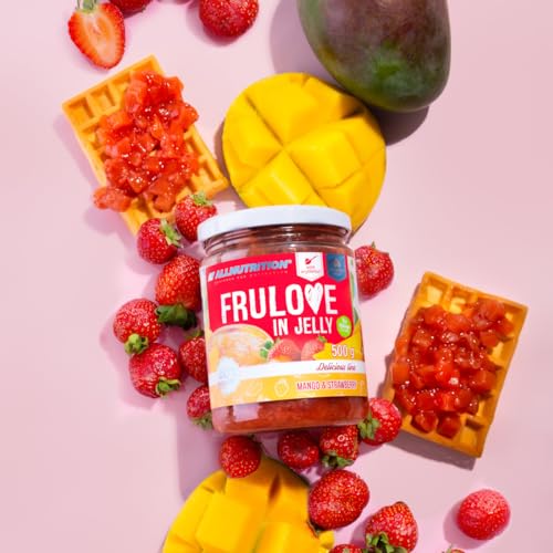 AllNutrition Frulove gelatina mango fragola senza zucchero 500g