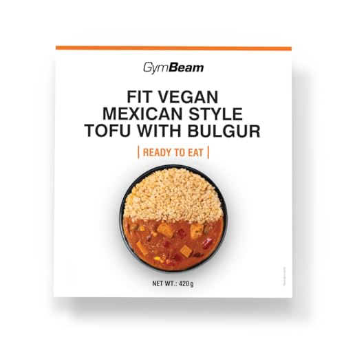 GymBeam FIT Tofu Messicana Bulgur Piatto Pronto Vegano 25,7 g