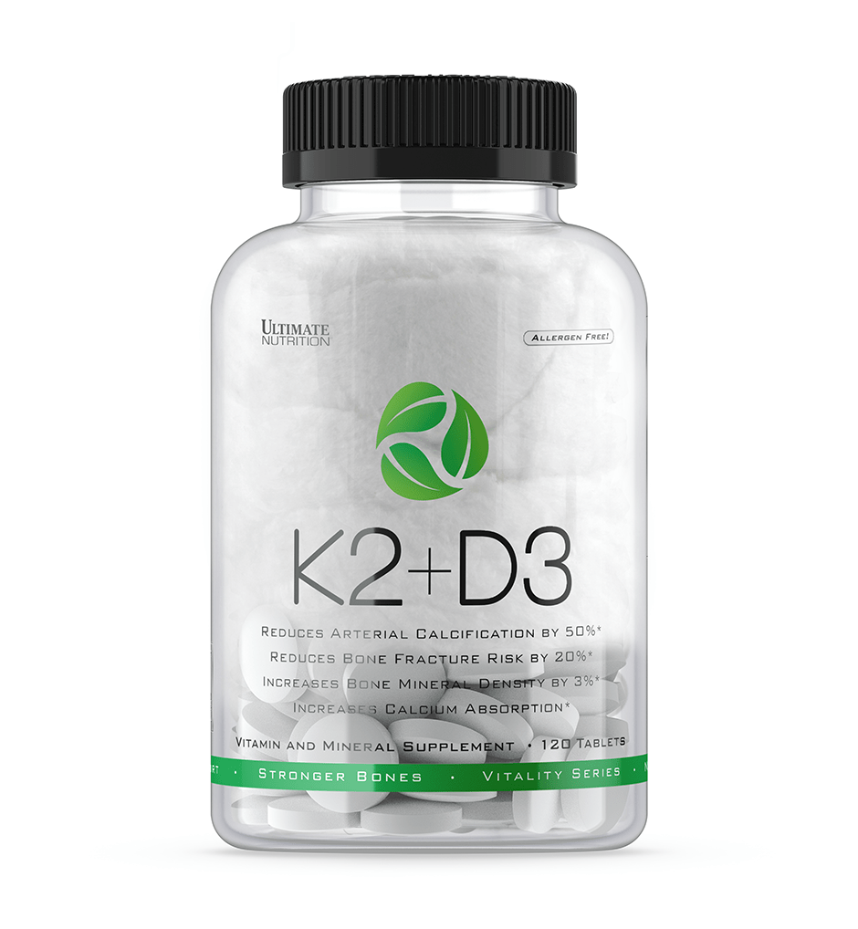 Ultimate Nutrition K2+D3 integratore ossa con calcio
