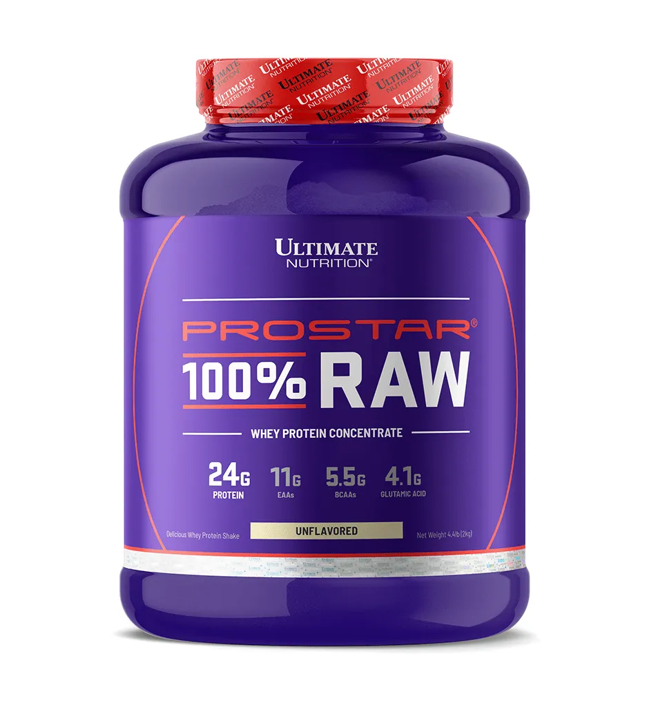 Ultimate Nutrition Prostar 100% Raw proteine whey neutre 24 g