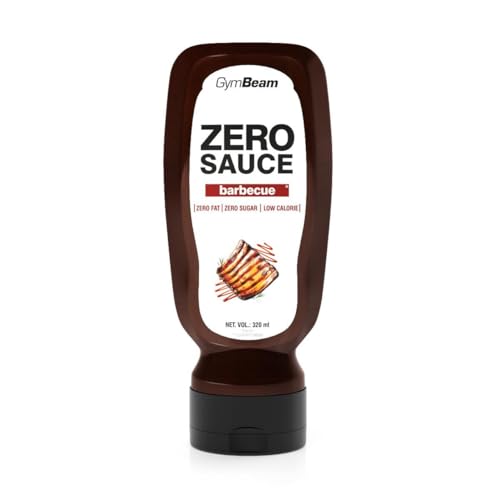 GymBeam Alimentazione Salsa Barbecue ZERO 320 ml Senza Zucchero