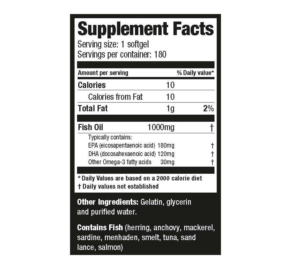 Ultimate Nutrition Health & Wellness Omega 3 olio pesce 90 softgel EPA DHA