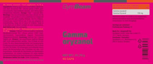 GymBeam Nutrizione Sportiva Gamma Orizanolo 150 mg capsule 90 cps