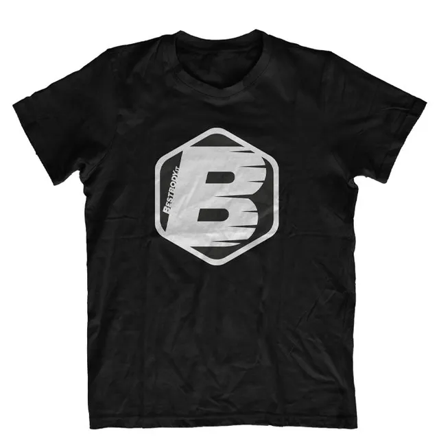 Best Body T-Shirt Nera Cotone Uomo M Medium-Fit