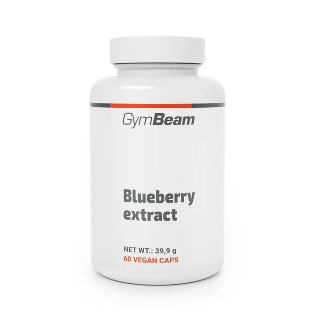 GymBeam Estratto Mirtillo 60 Capsule Vegane Antociani Occhi Cuore