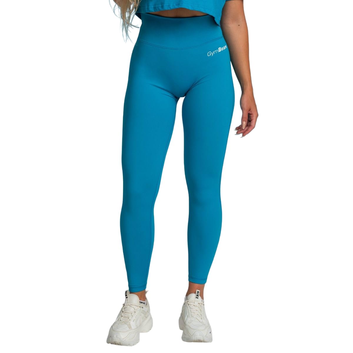 GymBeam Limitless Leggings Vita Alta Donna Nero Caviglia