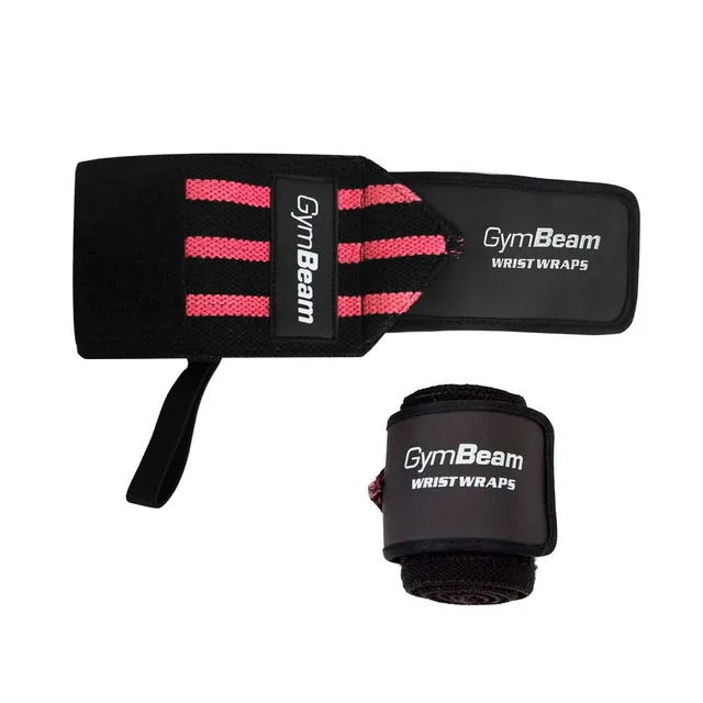 GymBeam Accessori Fascette Polsi Polsiere Palestra 2 Pezzi Universale