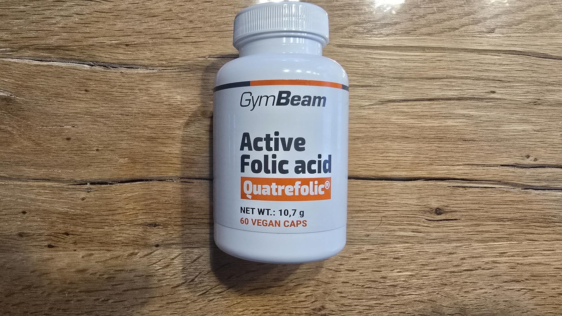 GymBeam Acido Folico Attivo Quatrefolic capsule B9 gravidanza
