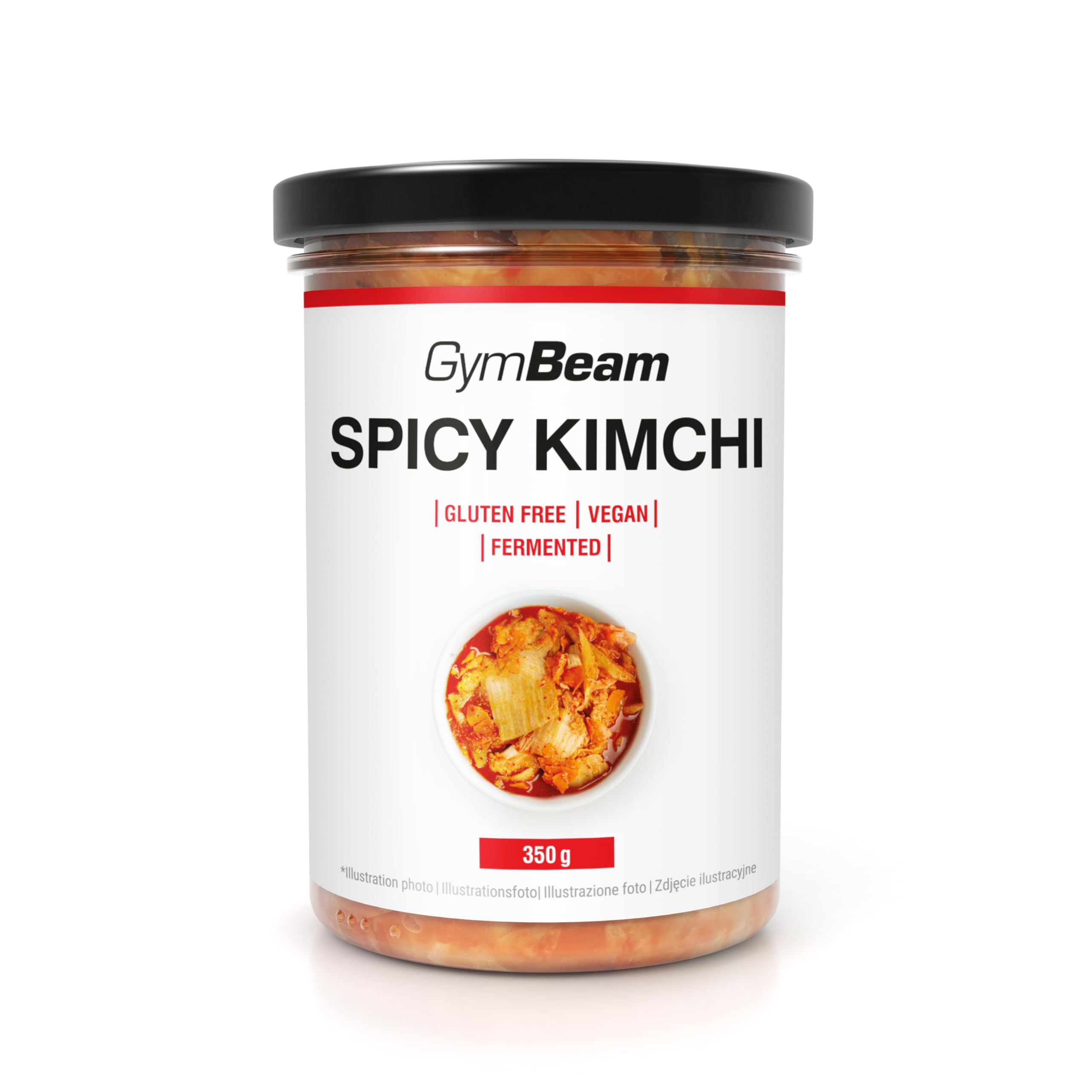 GymBeam Kimchi Piccante Insalata Fermentata 350 g Vegano
