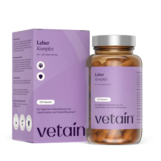 Vetain Liver Complex 120 Capsule Vegane Fegato
