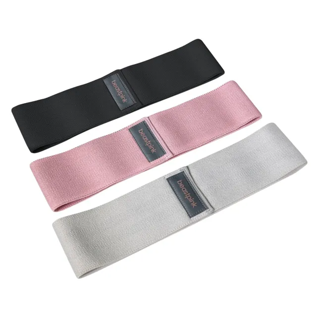 GymBeam Booty Band Set 3 Fasce Resistenza poliestere lattice