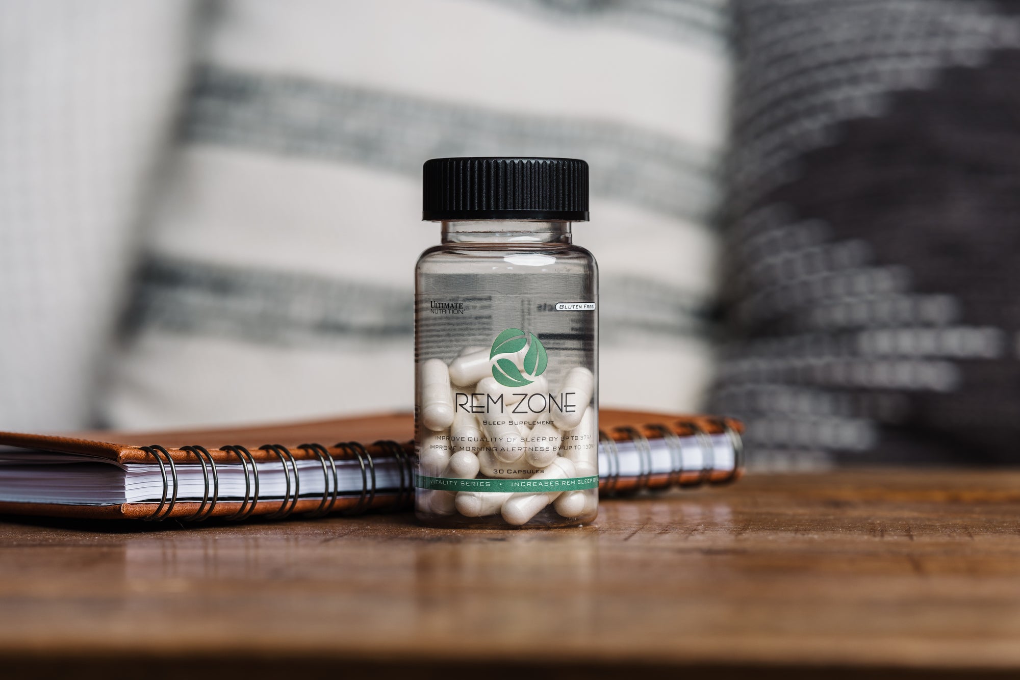 Ultimate Nutrition REM Zone Sonno Melatonina 30 Capsule Recupero