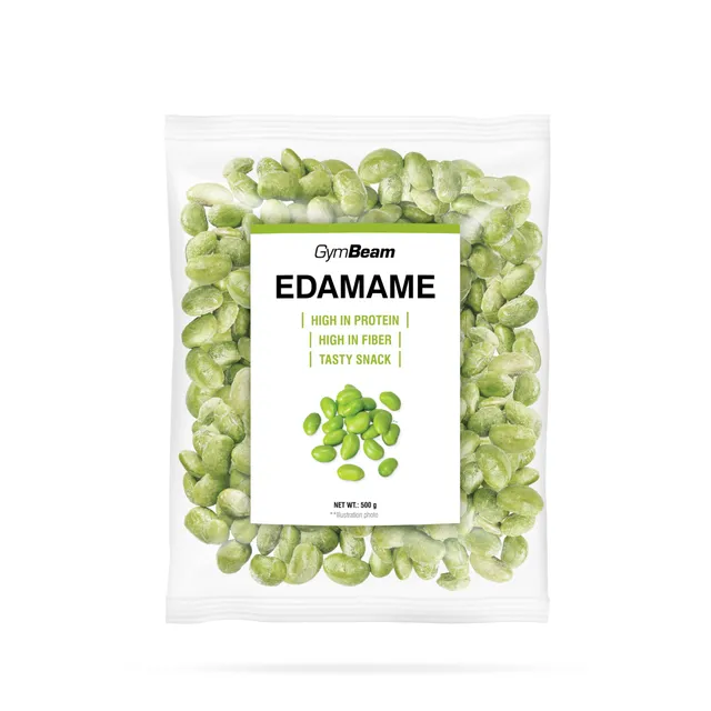 GymBeam Edamame Snack Proteico Salati Arrostiti Proteine Vegetali