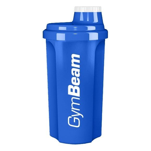 GymBeam Accessori Shaker Premium 700 ml All-Black antigrumi