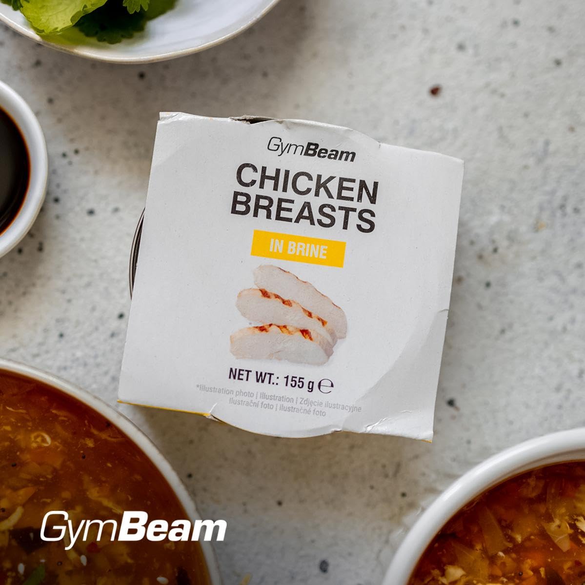 GymBeam Petto di Pollo 12x155 g Alto Proteico