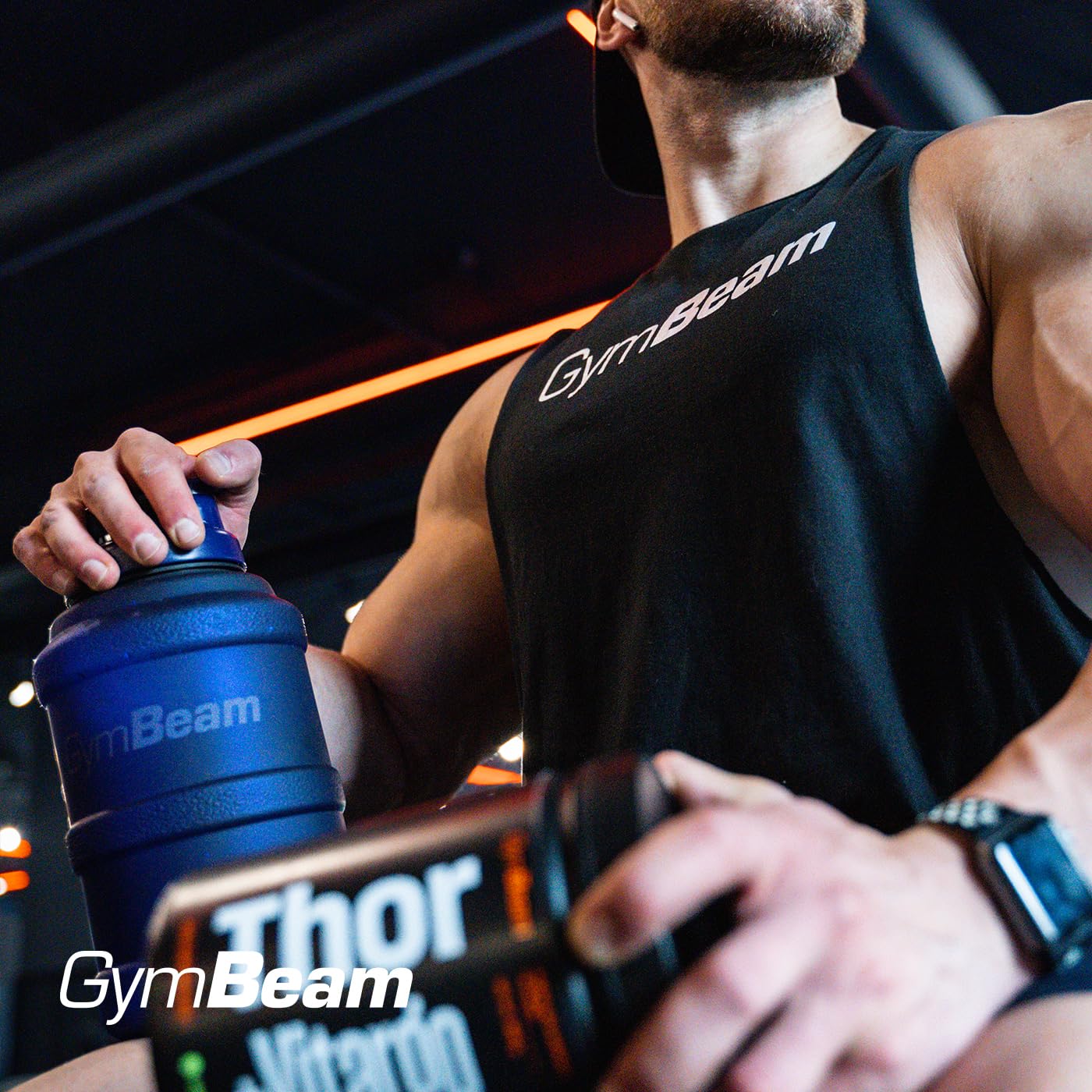 GymBeam Hydrator TT borraccia sportiva 2,5L Midnight Blue