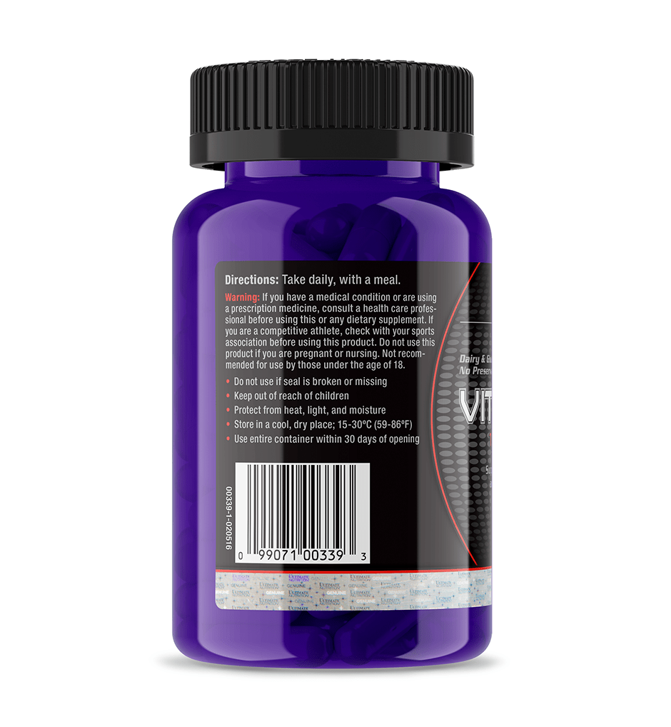 Ultimate Nutrition Vitamina D3 1000 UI Softgel 90 Capsule Ossa