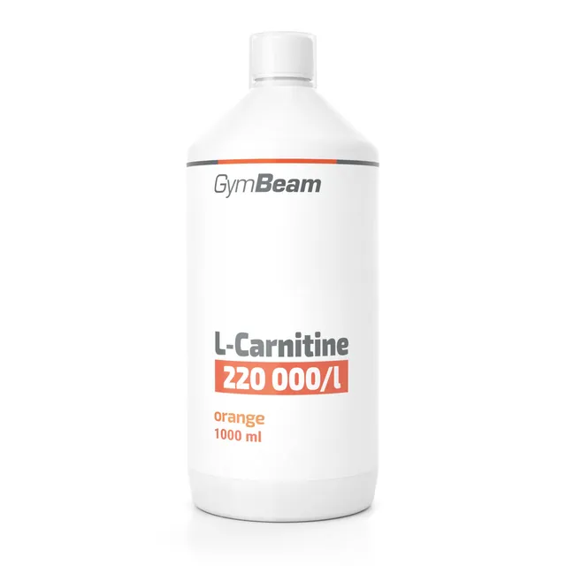GymBeam L-Carnitina Liquida Arancia 1000ml Bruciagrassi