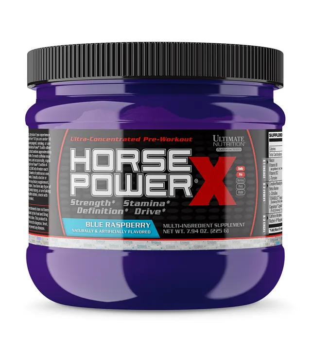 Ultimate Nutrition Horse Power X pre workout Pink Lemonade
