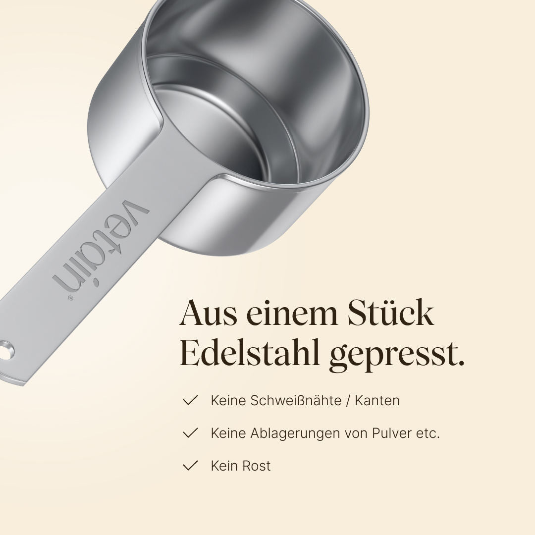 Vetain Zubehör Scoop Misurino Acciaio Inox con Logo