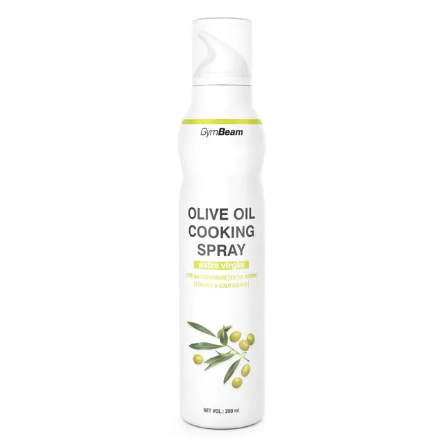 GymBeam Olio Oliva Extravergine Spray 200 ml Spremuto a Freddo