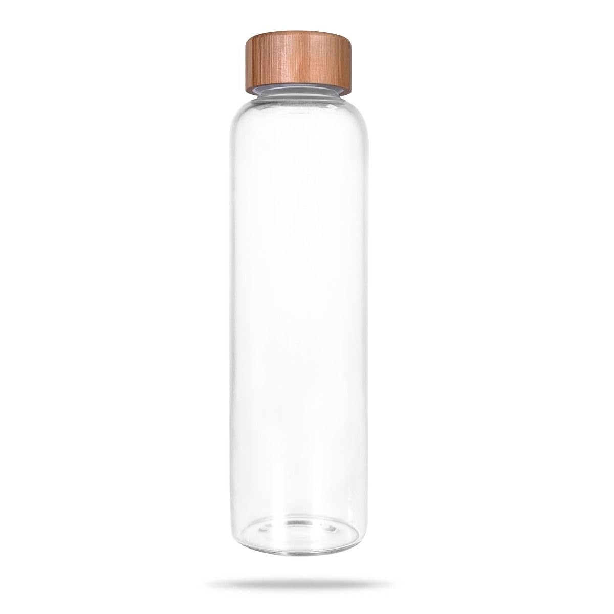 GymBeam Borraccia Vetro Bambù 600ml Borosilicato