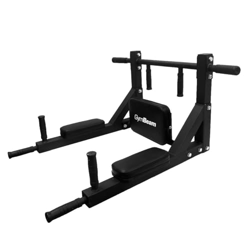 GymBeam Barra Multifunzione 2in1 Trazioni Dip 210kg Muro