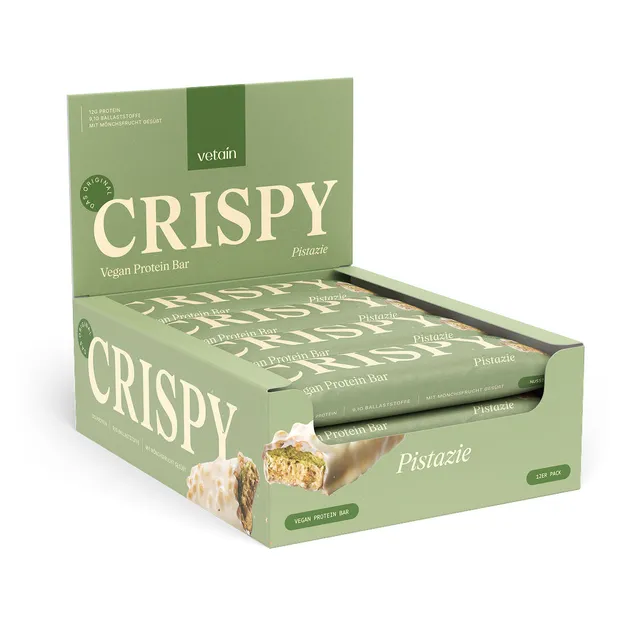 Vetain Crispy Barretta Proteica Pistacchio 12 Pezzi