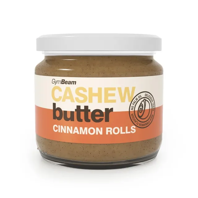 GymBeam Burro Anacardi Cinnamon Rolls 340g Cremoso