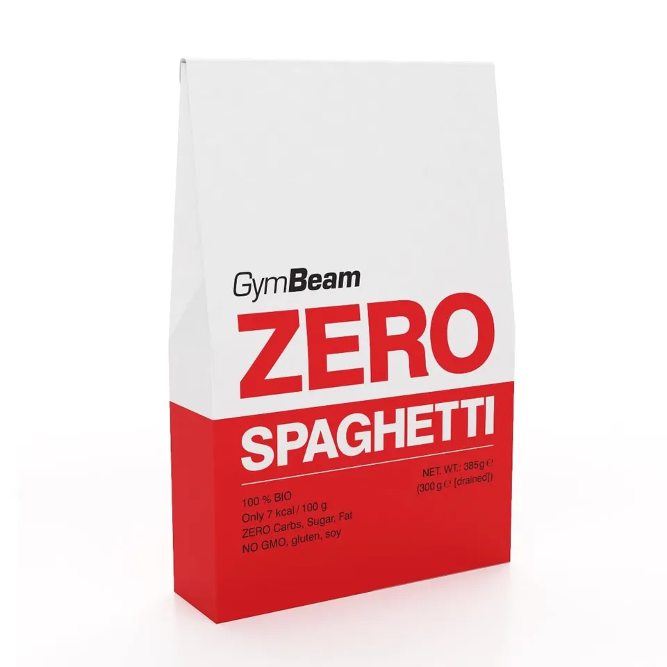 GymBeam Spaghetti Zero BIO Pasta Konjac 10x385g Senza Glutine